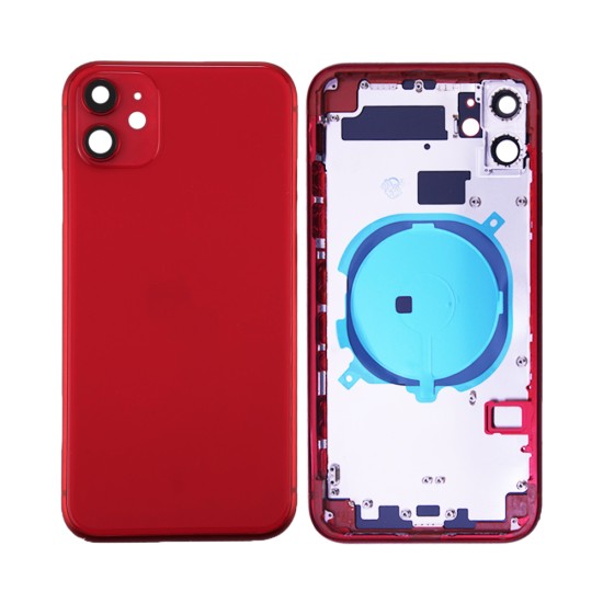 Back Cover+Frame Apple iPhone 11 Red